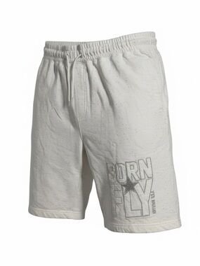 Born Fly Men's Athletic Shorts in White